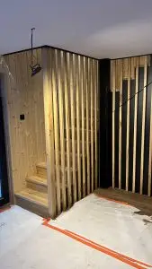 schody drewniane na wymiar z zabudową